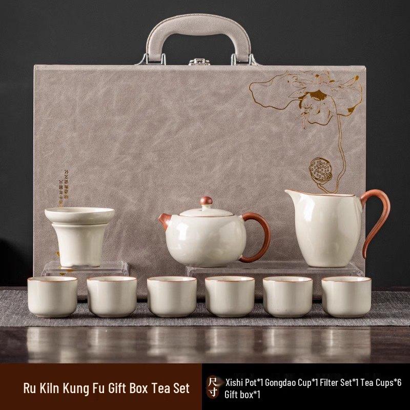 Cha Xun Ru Kiln Kung Fu Tea Set