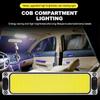 1pcs White Cob 108 SMD Led 12v 24v Panel Dome Lamp Auto Car Interior Reading Plate Light Roof Ceiling Interior Wired Lamp