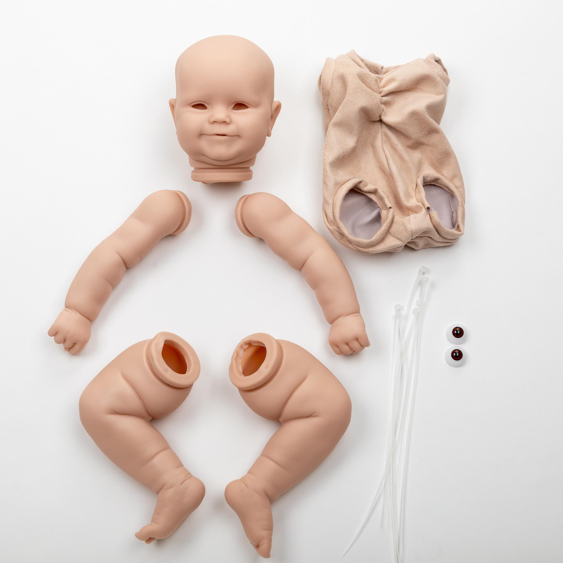 Realistic Reborn Baby Doll Molds: Maddie, Harlow, Lea, April Collection 22 inch