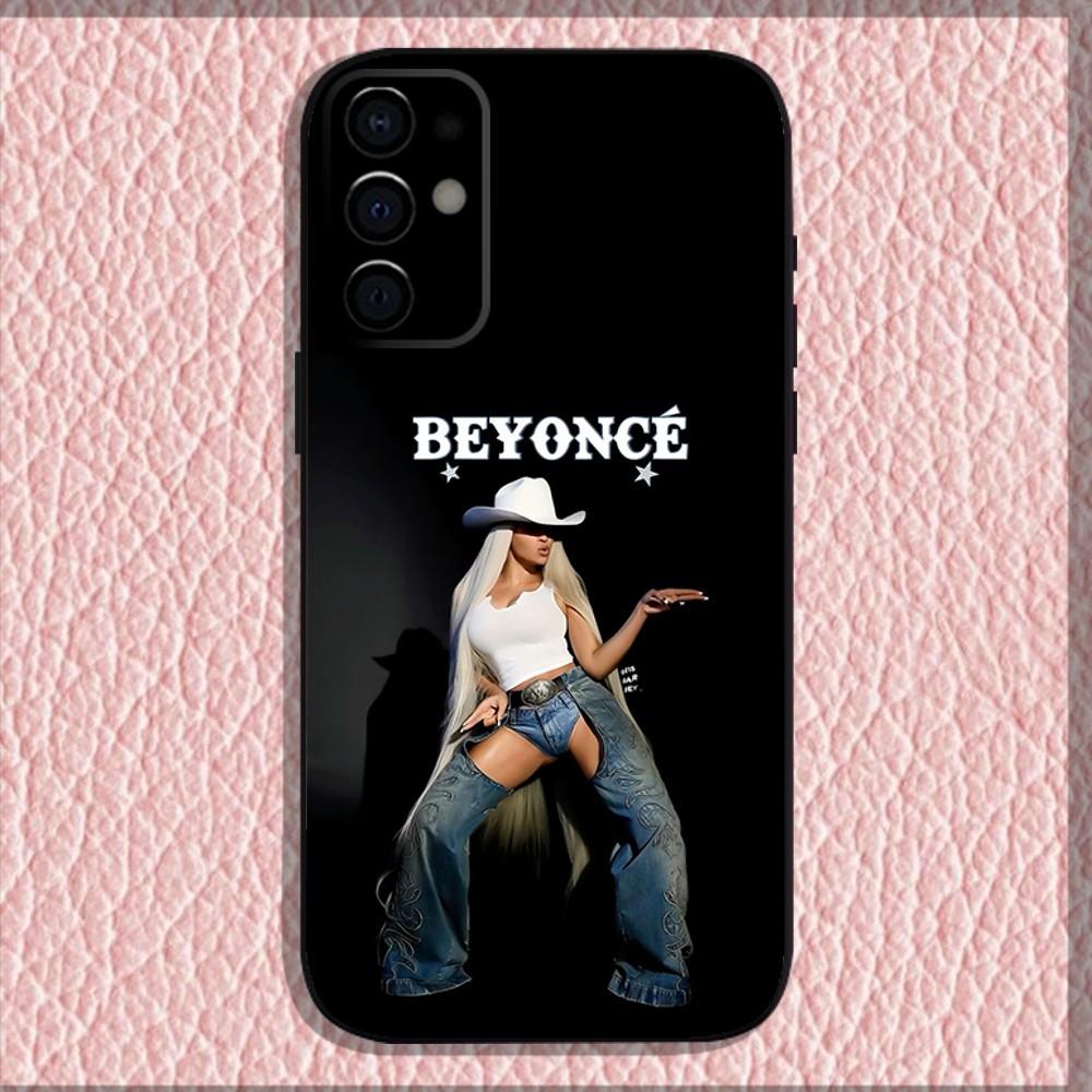 Hot Singer B-Beyonce Phone Case For Samsung S24,S21,S22,S23,S30,Ultra,S20,Plus,Fe,Lite,Note,10,9,5G Black Soft Shell