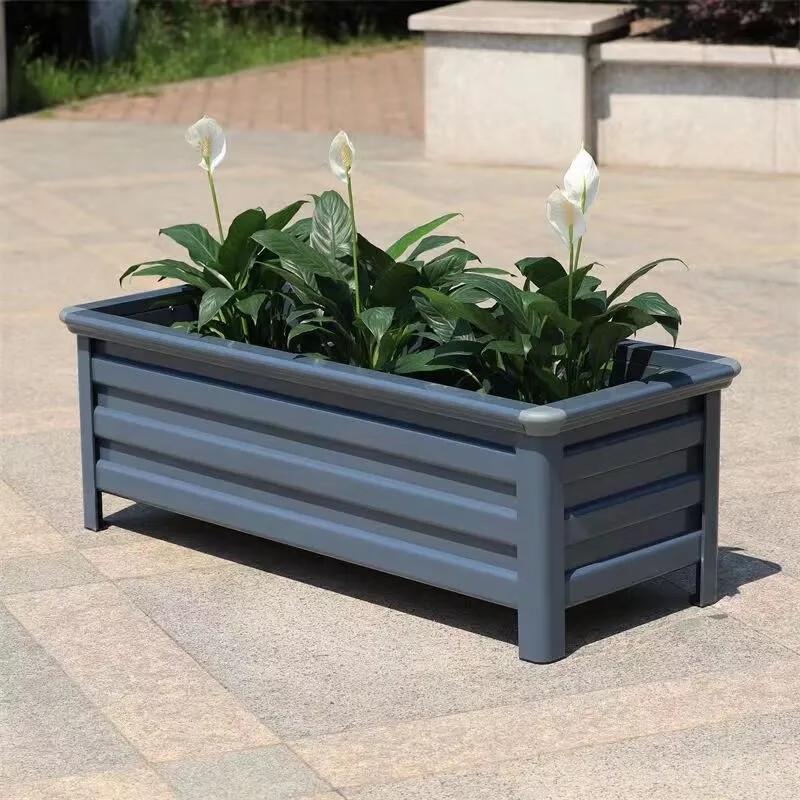 Stainless Steel Modular Planter Box Set