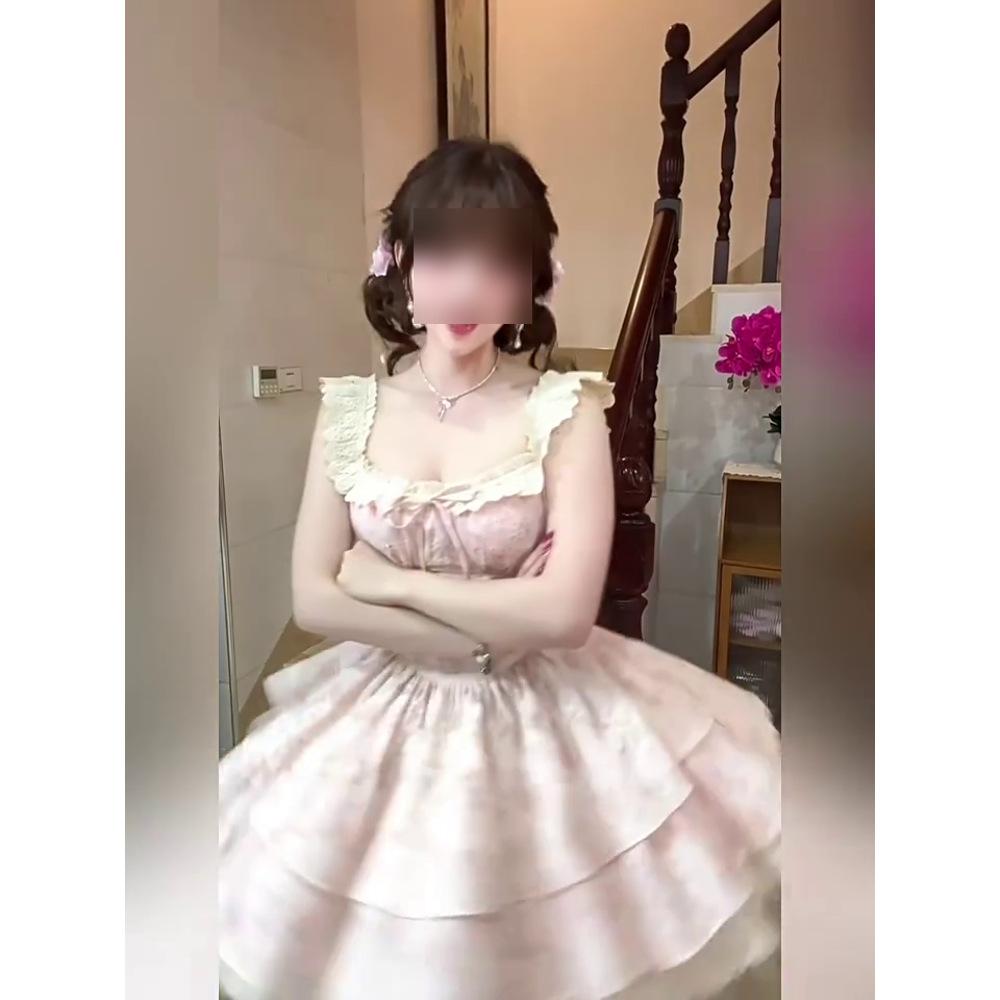 Temperament princess dress children summer casual new small man pure waist thin sweet skirt