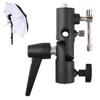 Rowaica Umbrella Holder Camera Flash Bracket Reflector Stand Mount Light Stand Studio Photography with Conversion Screw