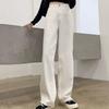 Straight Wide Leg Long Trousers High Waist Wide Leg Denim Pants for Women Streetwear Jeans with Pockets Vintage for Autumn