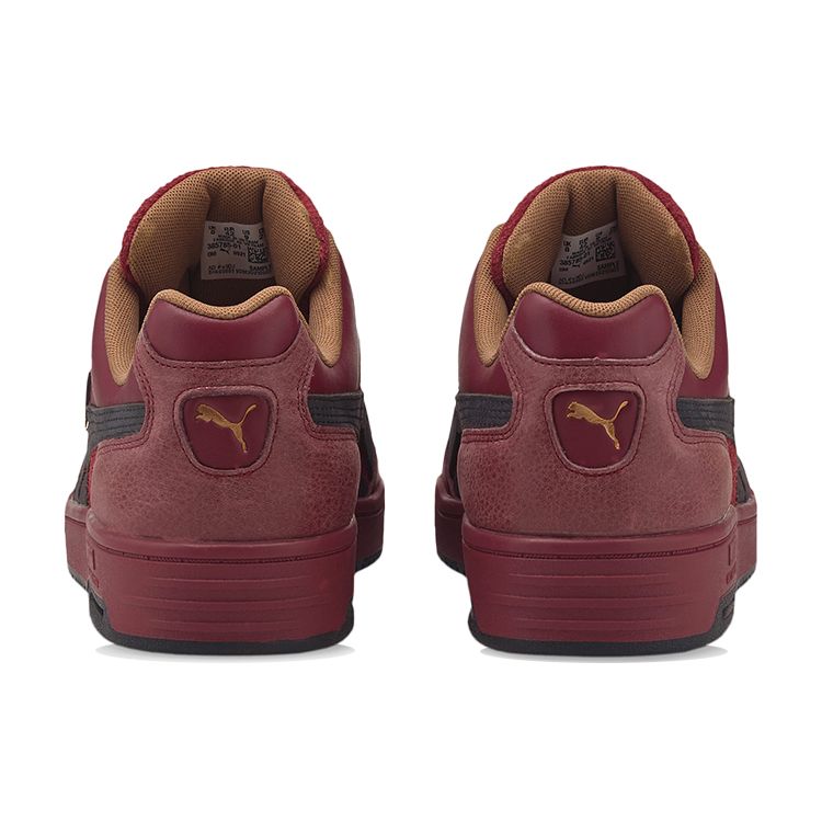 Puma Slipstream Low Beast Unisex Sneakers Red Cordovan Black 385785-01