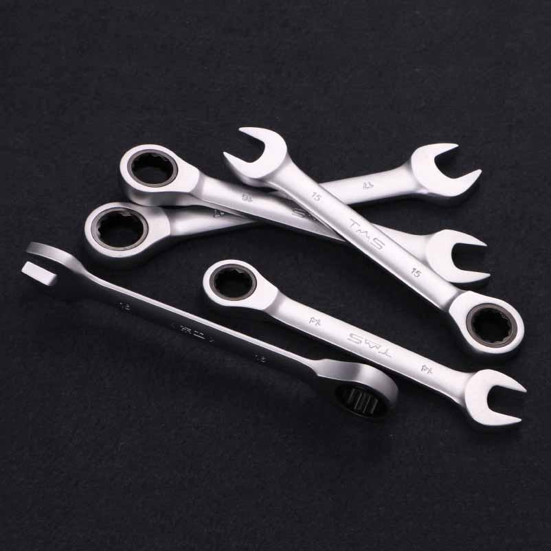 Wrench 8mm32mm Repairment Ratchet Open Fixed Head Ratchet Tool Spanner
