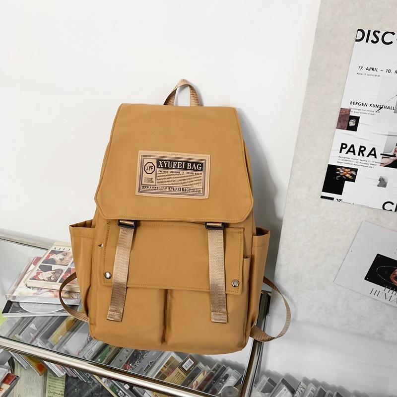 

Новый модный универсальный рюкзак большой вместимости для пары, студенческая сумка хаки