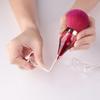 Concealer Brush Comfortable Exquisite Style Delicate Glass Makeup Brush for Girl