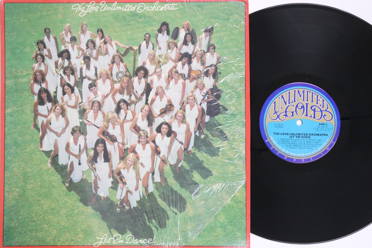 

LP Record LOVE UNLIMITED ORCHESTRA Let em Dance JZ36131 UNLIMITED GOLD 1981 Non Japan SoulFunk Used