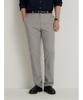 Binpolmen Linen Blend Oxford Standard Fit Pants Beige