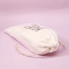 Double Drawstring Ballet Dance Bag Canvas Ballet Bag For Girls Ballerina Pointe Shoes Bags Ballet Dance Accessories