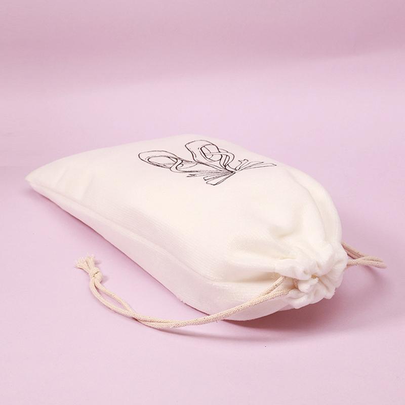 Double Drawstring Ballet Dance Bag Canvas Ballet Bag For Girls Ballerina Pointe Shoes Bags Ballet Dance Accessories