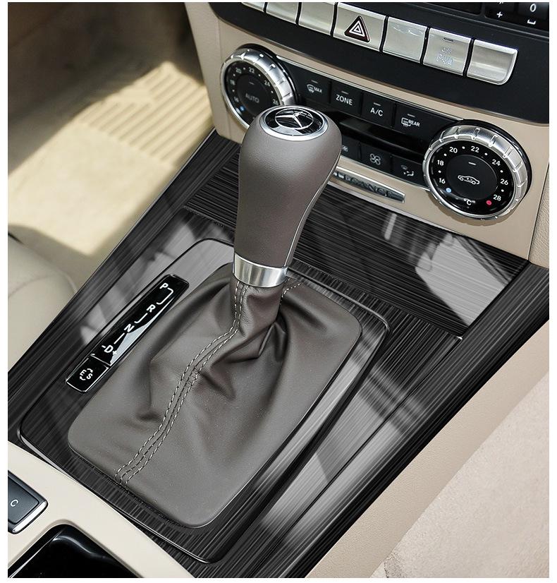 08-13 C-Class W204 C180/C200/C260/C300 Gear Shift Panel Decorative Sticker
