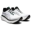 New Asics Gel Nimbus 25 White Black 1011B547-103