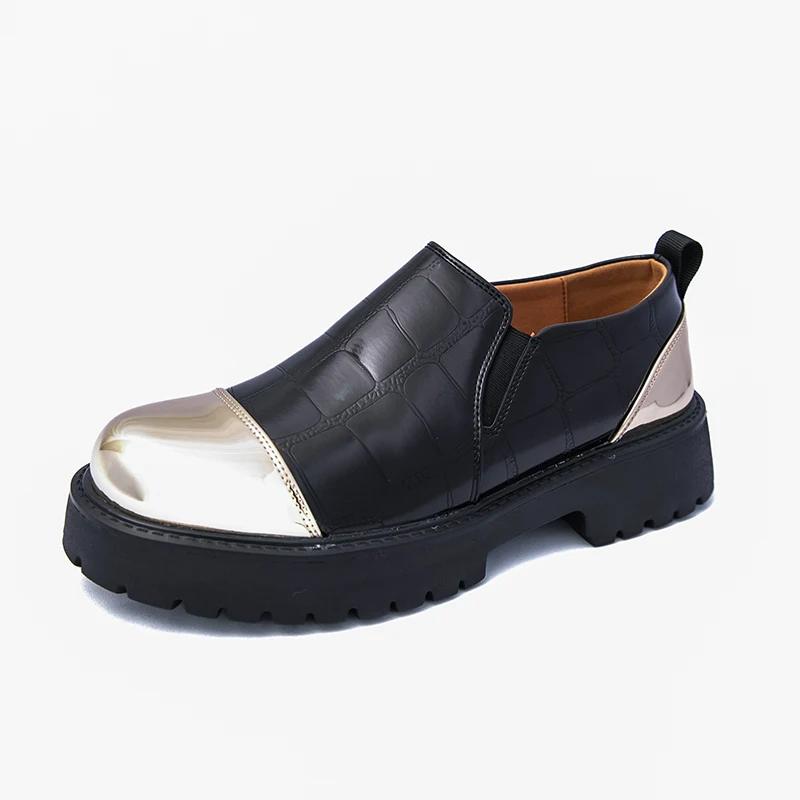 

Мужские лоферы Модная повседневная обувь слипоны Туфли для джентльменов 46