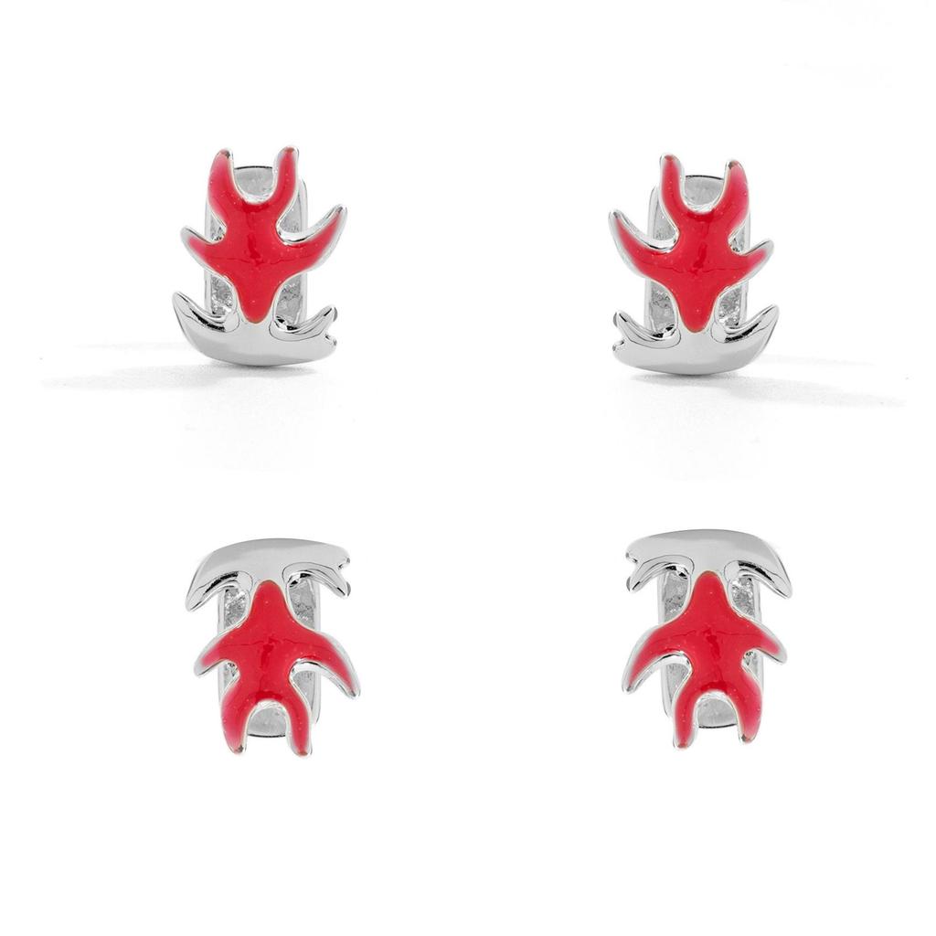 Hot Selling Halloween Hip Hop Grillz: Real Gold Plated Copper, Punk Zircon Paved, Big Gold Tooth Jewelry.