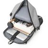 Casual backpack men's high-end sense large-capacity computer backpack simple business trip lightweight student schoolbag
