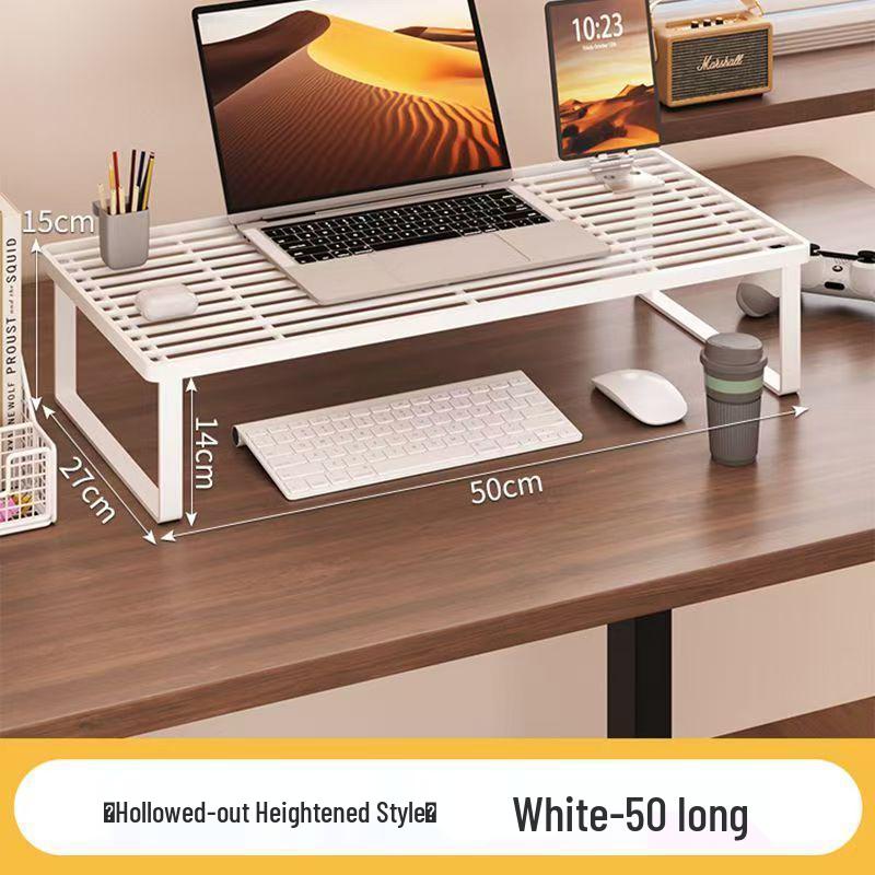 Laptop Cooling & Monitor Riser Stand - No Installation Needed