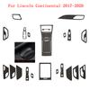 Car-Styling Carbon Fiber Car Interior Center Console Color Change Molding Sticker Decals For Lincoln Continental 2017-