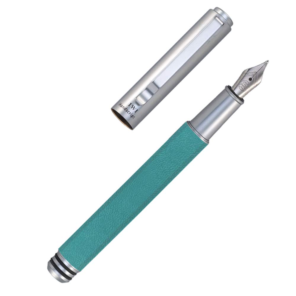 

Перьевая ручка IWI Extra Fine Hand Script бирюзового цвета IWI-9S640-D51D