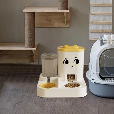 2-in-1 Huisdier Automatische Voerbak Hond Kat Drinken Grote Capaciteit Water Dispenser Voerbak Huisdierbenodigdheden Voor Honden Katten