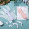2Pcs Root Comb Applicator Bottle Hair Comb Bottle Dyeing Tool with Gloves Ear Covers Hair Oiling Applicator for Home Salon Use