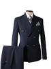 Herren Slim-Fit Dreiteiler: Trendige Business- und Hochzeitsmode.