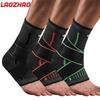 1Pcs Ankle Support Brace Socks Breathable Compression Sleeve Adjustable Wrap Stabilizer For Arthritis Gym Sports