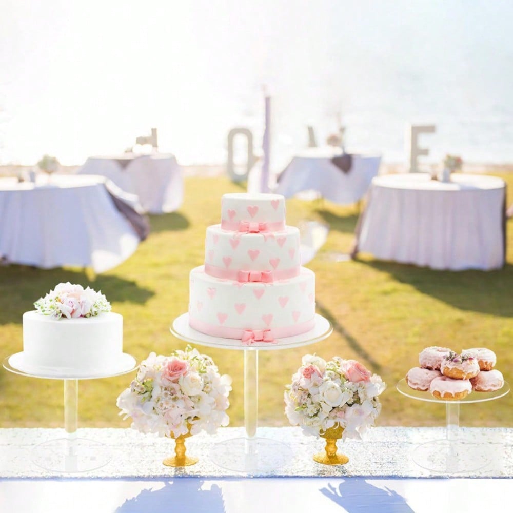 Creative Wedding Dessert Display Stand Is Ideal for Cake and Candy Display Essential Party Supplies for Wedding Decorations