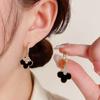 Four-leaf Clover Earrings for Women Featuring A Unique and Exquisite Design with A Sophisticated and Elegant Style