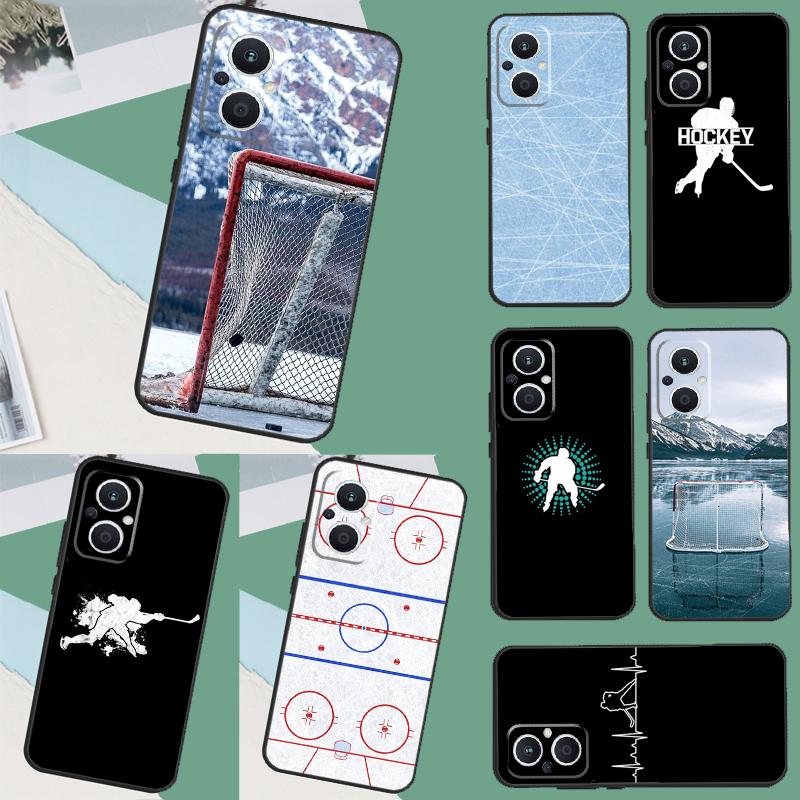 Ice Hockey Rink Sport Case For OPPO Reno 13 F 12 12F 11 8T 7 8 10 Pro OPPO Find X8 X6 Pro X3 X5 Lite Phone Cover