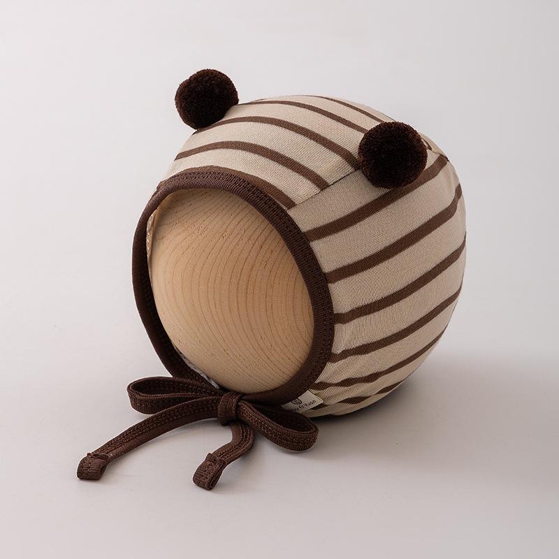 

Striped Spring/Autumn Cotton Baby Head Wrap Hat for Infants 35-45cm (3-20 months)