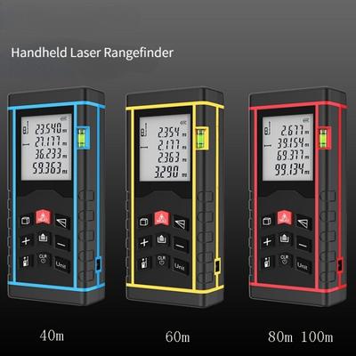 Mini Handheld Laser Rangefinder HD Digital Display Electronic Laser Distance Meter Portable Infrared Measuring Instrument 120 * 54 * 29MM