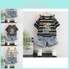 Stylish Korean Summer Outfit For Boys Two Piece Set Short Sleeve Shorts Soft Cotton