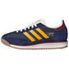 Originals Sl 72 Comfortable Soft Non-Slip Wear-Resistant Low-Top Casual Shoes Unisex Casual Shoes Dark-Blue JQ8152