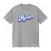 Retro Merica Font Usa T Shirt 4th Of July Funny Fourth Unisexs America Patriotic Independence Vintage Comfortable