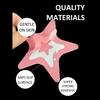 10pcs Star-Shaped Bathtub Sticker Waterproof Anti-Slip Floor Stair Tape Strips Swing Pool Floor Anti-skid Pad Stickers