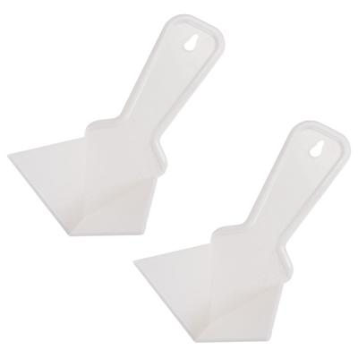 2Pcs Plastic Drywall Corner Tools External and Internal Corner Trowel Shaping Concrete