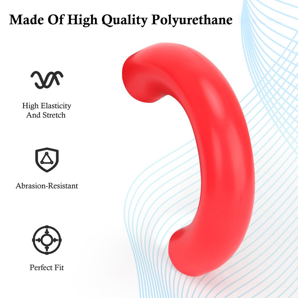 Silicone Tow Hook Protectors Silicone Tow Hook Guards Shielding Preventing rusts & Scratches Vehicle Exterior Protection