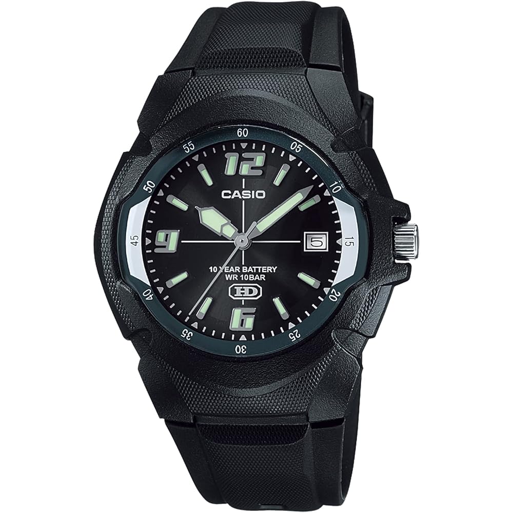Casio MW-600F-1AJH Men s Black Casio Collection Watch