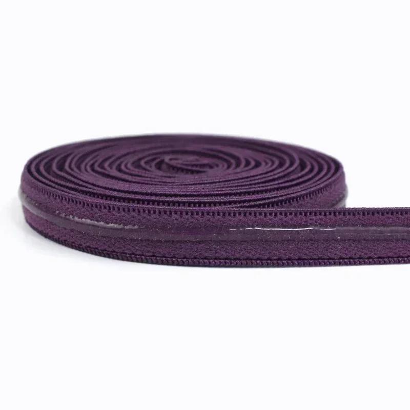 Cinta Elástica Antideslizante de 2/5/10/20M, 10mm de Estiramiento, Bandas de Goma de Silicona Elástica para Tirantes de Sujetador, Ropa Interior, Cinturones, Cintas, Accesorio de Recorte para Costura