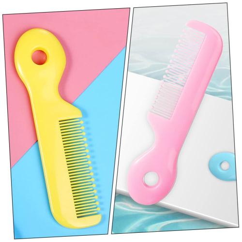 GLEAVI 4-Piece Baby Comb, Round Toddler Hair Comb, Soft for Baby's Hair