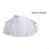 Petticoat Lightweight Flower Girl Crinoline Underskirt Soft Yarn Elastic Waist Boneless Skirt