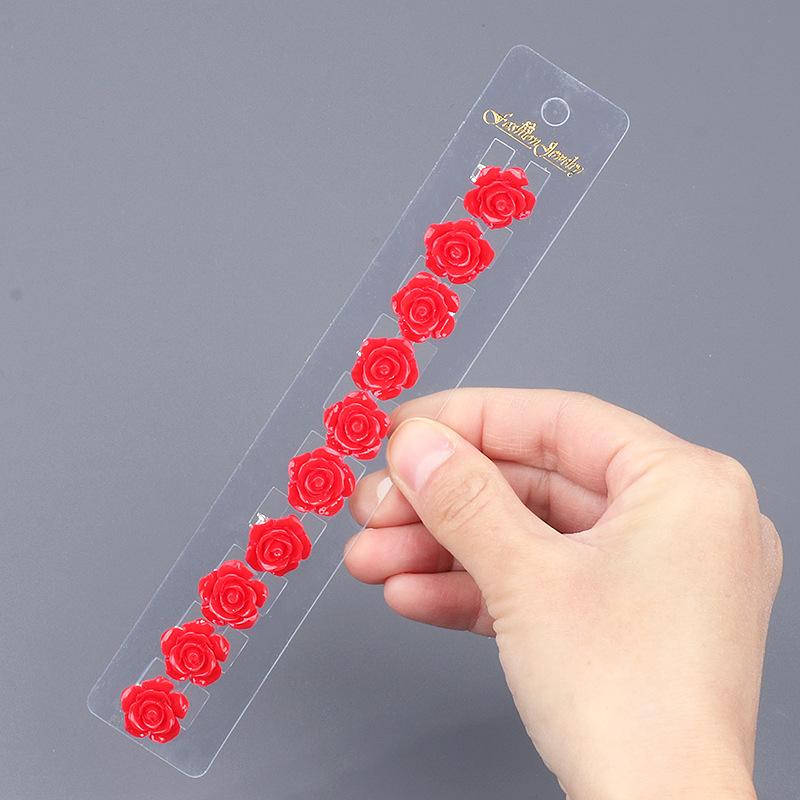 

Children s braided small flower crystal hairpin hair clip hairpin style mini hairpin for bridesmaid accessories
