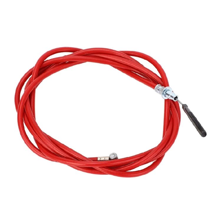 Bright Red Brake Wire Brake Cable Line Perfect For MI5 Electric Scooter Offer Long Terms Durability