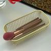 3 Farben Ordnungs-Aufbewahrungskörbe Eisen Schreibtisch Kleinteile Draht Aufbewahrungskorb Student Für Zuhause Büro Schreibwaren Make-up Aufbewahrungsbox