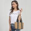 Lala Rattan Lace Tote White  Lala2b046s 