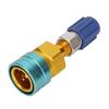QC1234L+13LS5V1 R1234YF Conector de lichid fluorurat pentru agent frigorific AC pentru mașină, cuplare rapidă laterală joasă