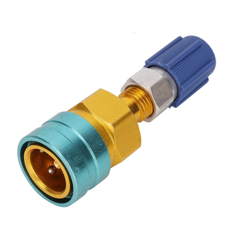 QC1234L+13LS5V1 R1234YF Conector de lichid fluorurat pentru agent frigorific AC pentru mașină, cuplare rapidă laterală joasă