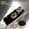 Protective Case for iPhone 16th - BOOLING - Ultra Slim Soft Silicone - Black - Shockproof - With Ring